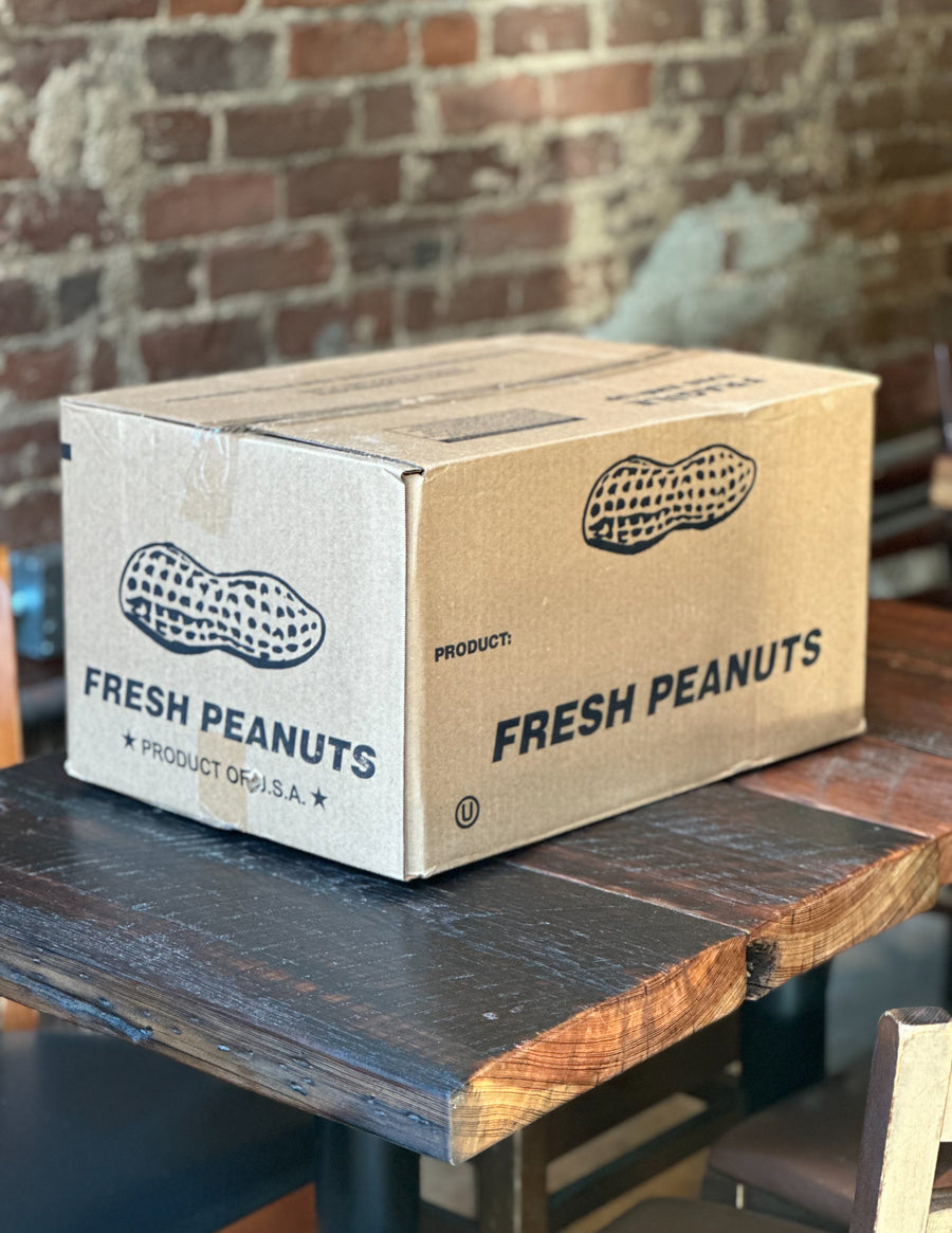 25 lb Box of Salt Roast Peanuts