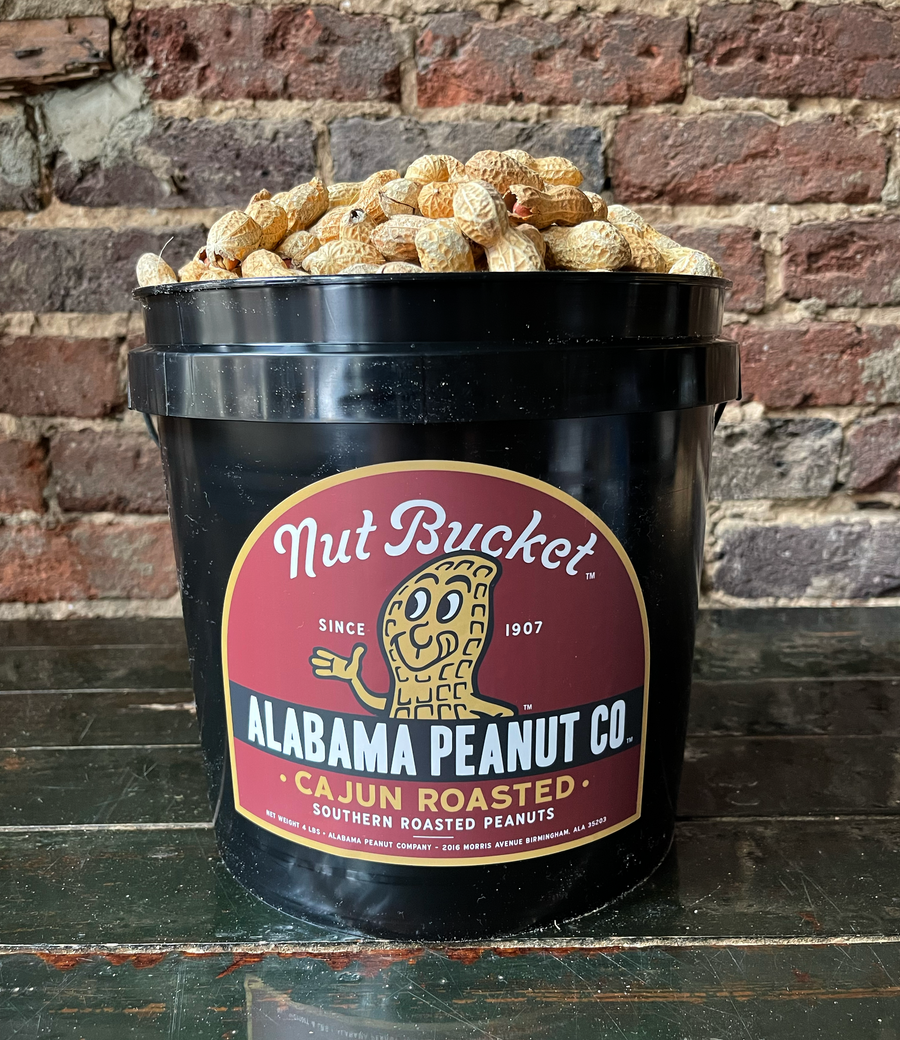 2 Gallon Roasted Peanut Bucket — Cajun Roasted (PRE-ORDER)