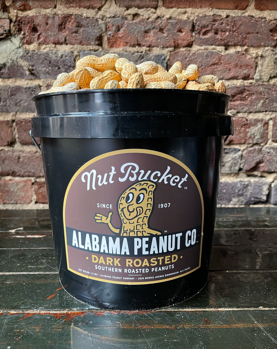 1 Gallon Roasted Peanut Bucket — Dark Roasted